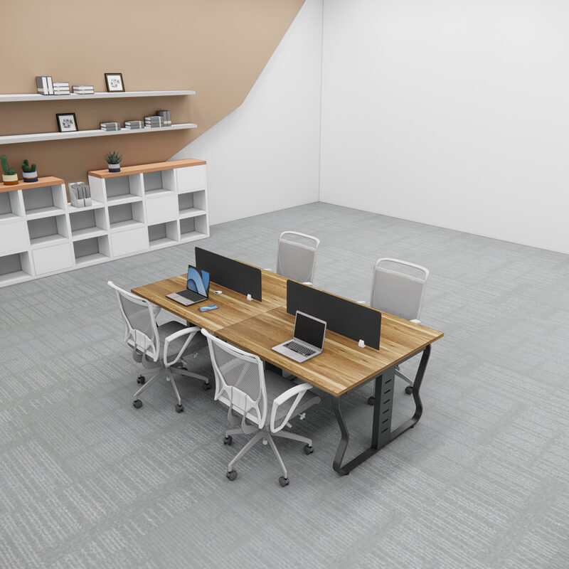 Bàn Làm Việc Cụm 4 Đôi Hiện Đại – ATF 2400 (4)