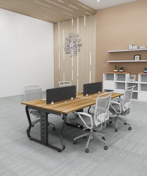 Bàn Làm Việc Cụm 4 Đôi Hiện Đại – ATF 2400 (4)