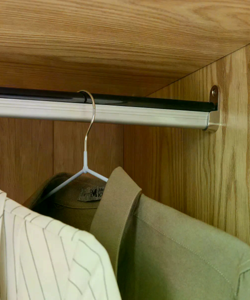 Tủ Quần Áo 2 Cánh Hiện Đại – Màu Trắng Phối Gỗ - ATF1007