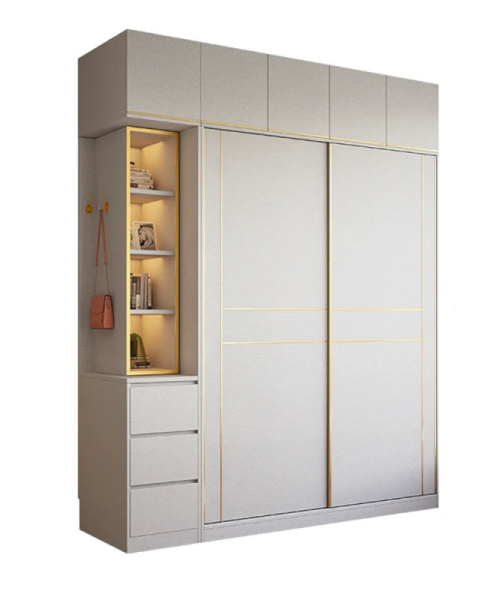 Tủ Quần Áo LUXURY Đa Năng 4 Cánh Lùa - ATF1009