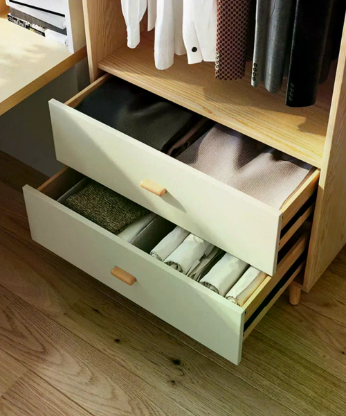 Tủ Quần Áo Minimalist 2 Ngăn Kéo - ATF1008
