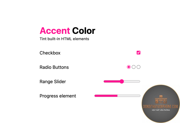 accent color là gì