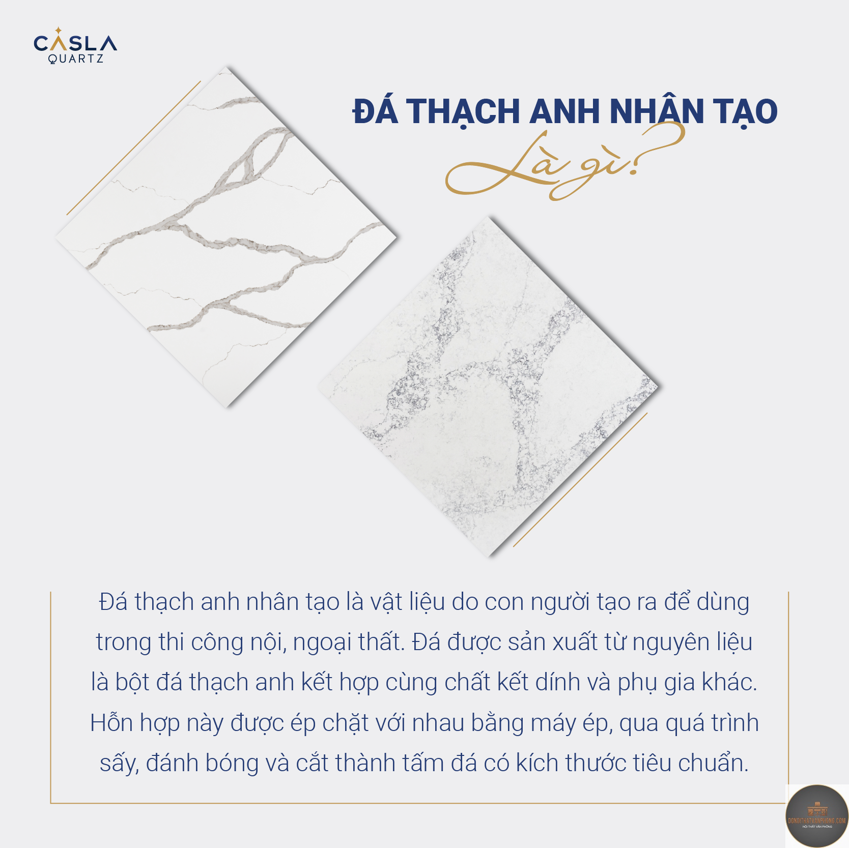 đá thạch anh nhân tạo là gì - Hình 1