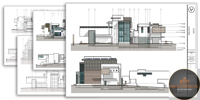 elevation drawing là gì