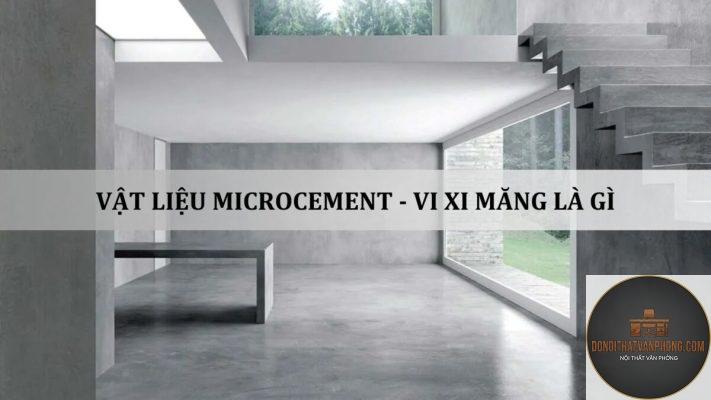 microcement là gì