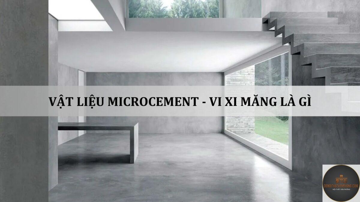 microcement là gì