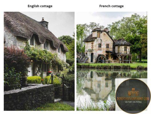 phong cách english cottage là gì