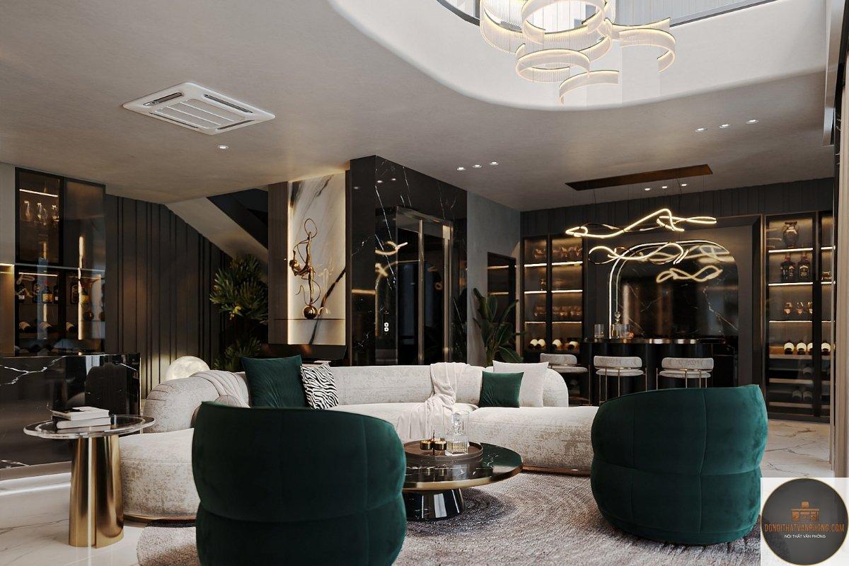 phong cách modern luxury là gì