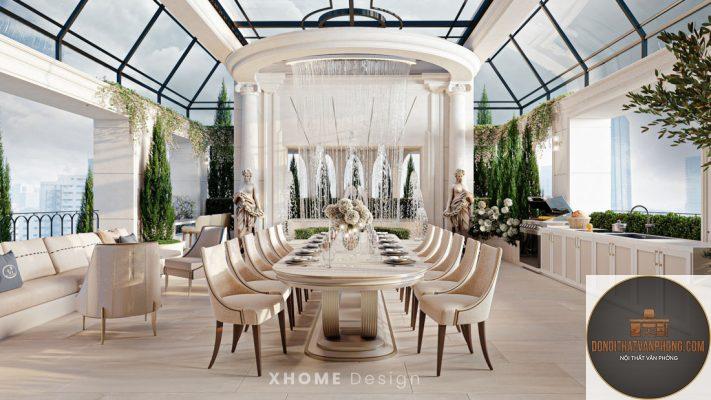 phong cách nhà hàng luxury là gì