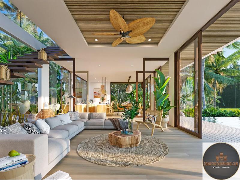 phong cách resort tropical là gì