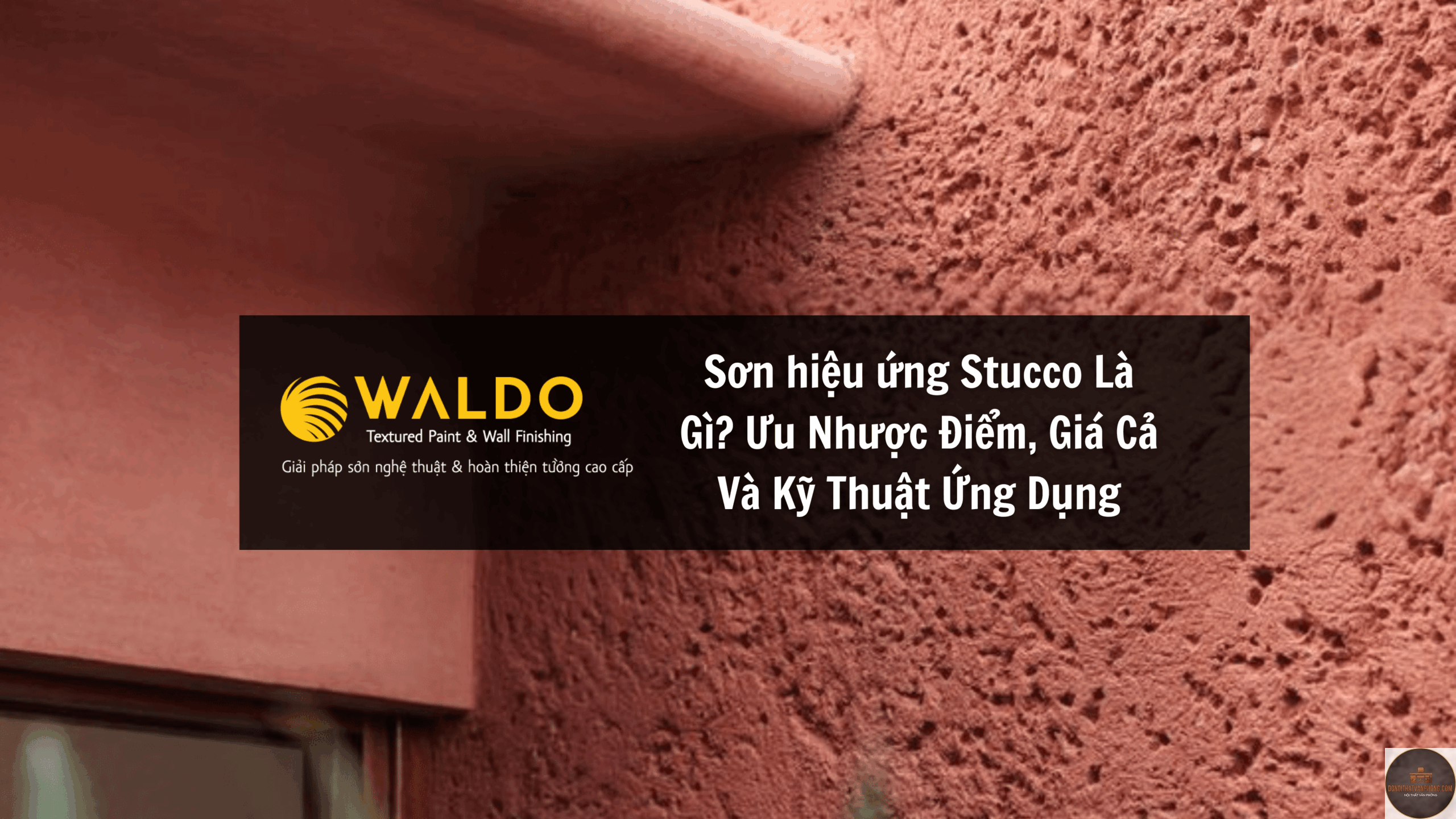 sơn stucco là gì - Hình 1