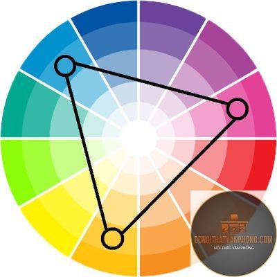 triadic color là gì