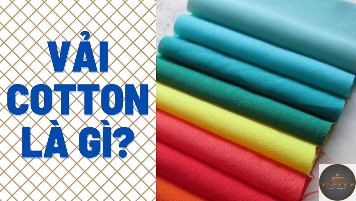 vải cotton là gì - Hình 1
