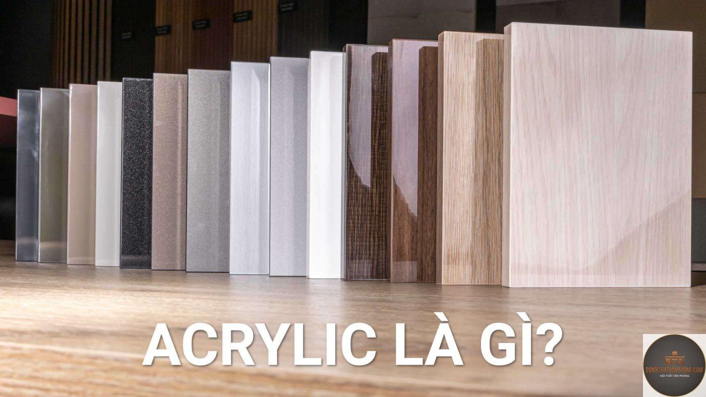 ván acrylic là gì