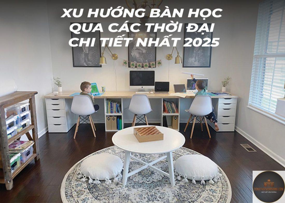 xu hướng bàn học hiện đại - Hình 5