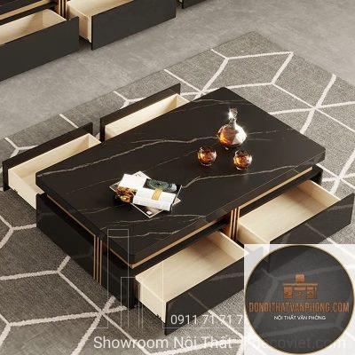 xu hướng bàn trà mặt đá