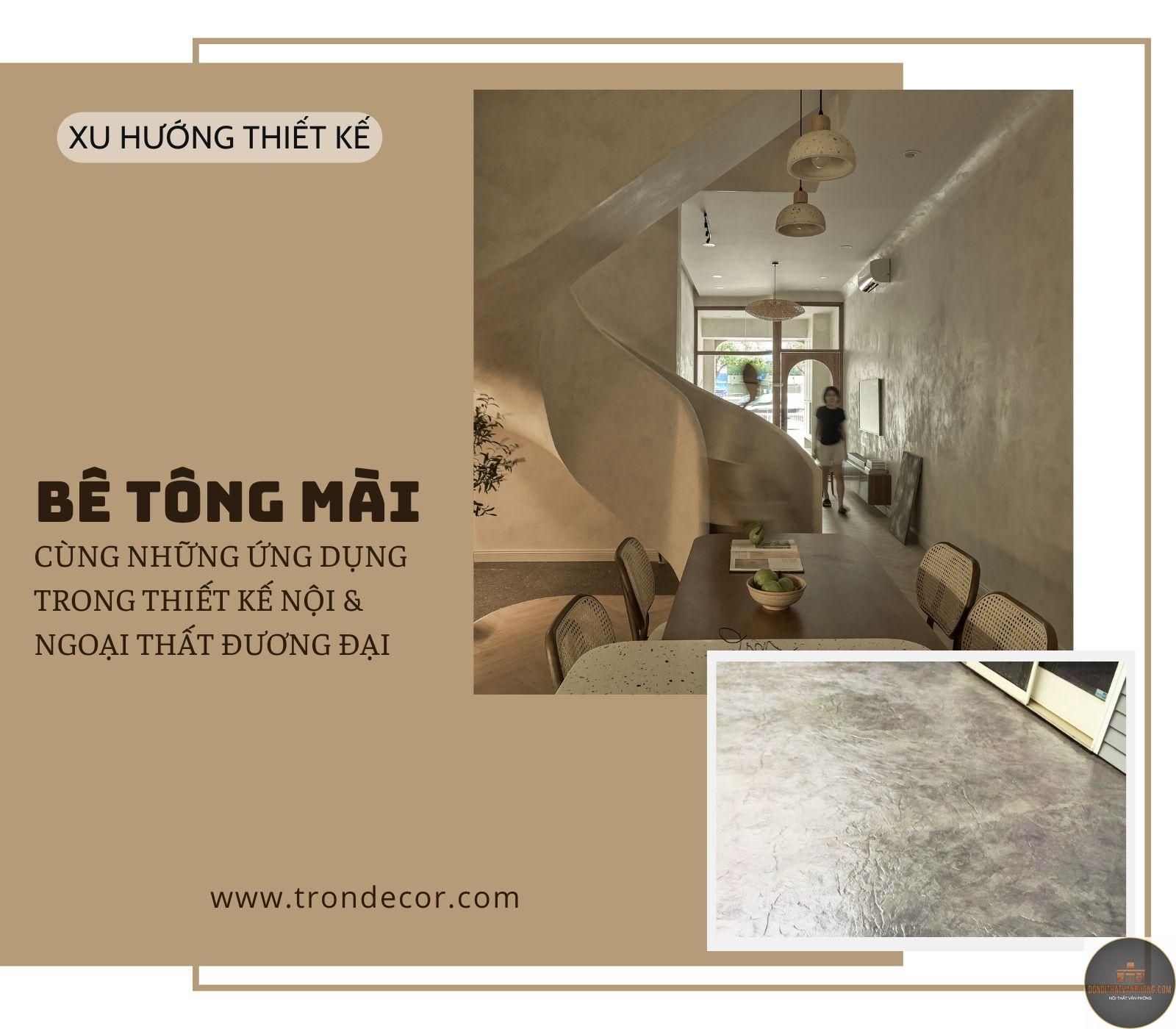 xu hướng bê tông mài - Hình 4