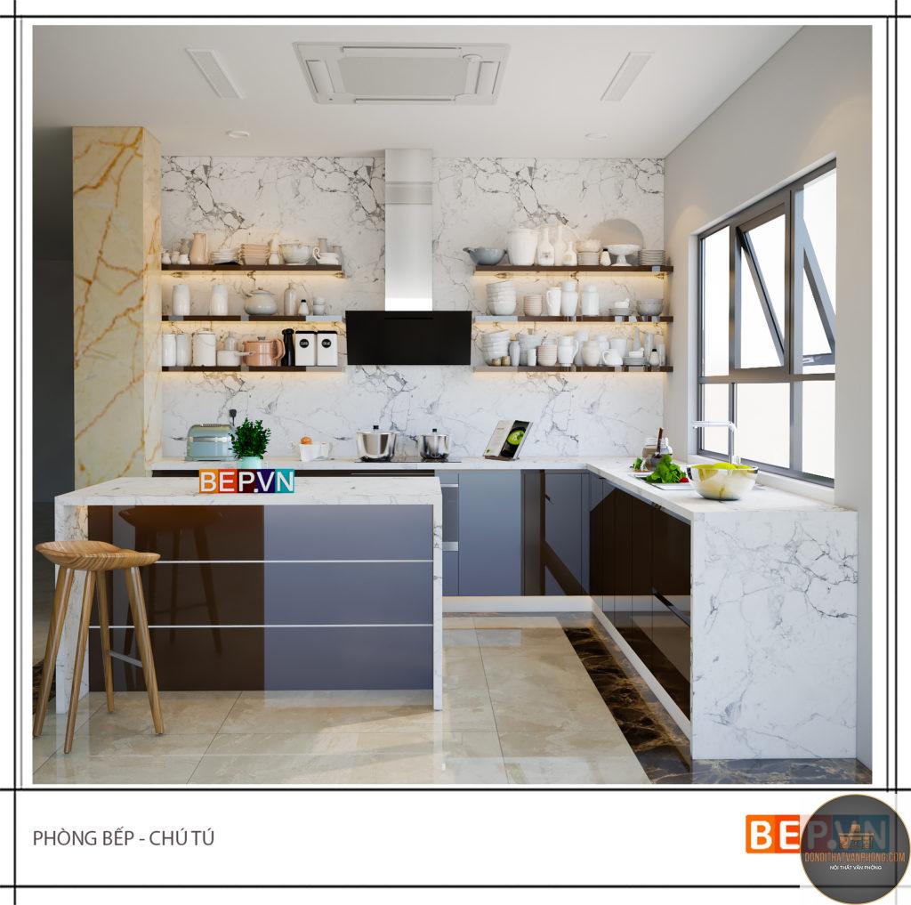 xu hướng bếp mở - Hình 2