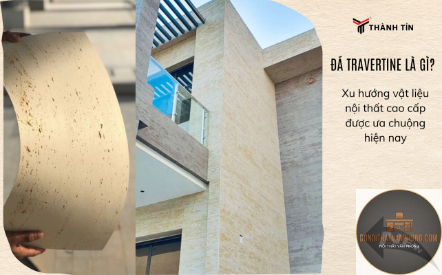 xu hướng đá travertine
