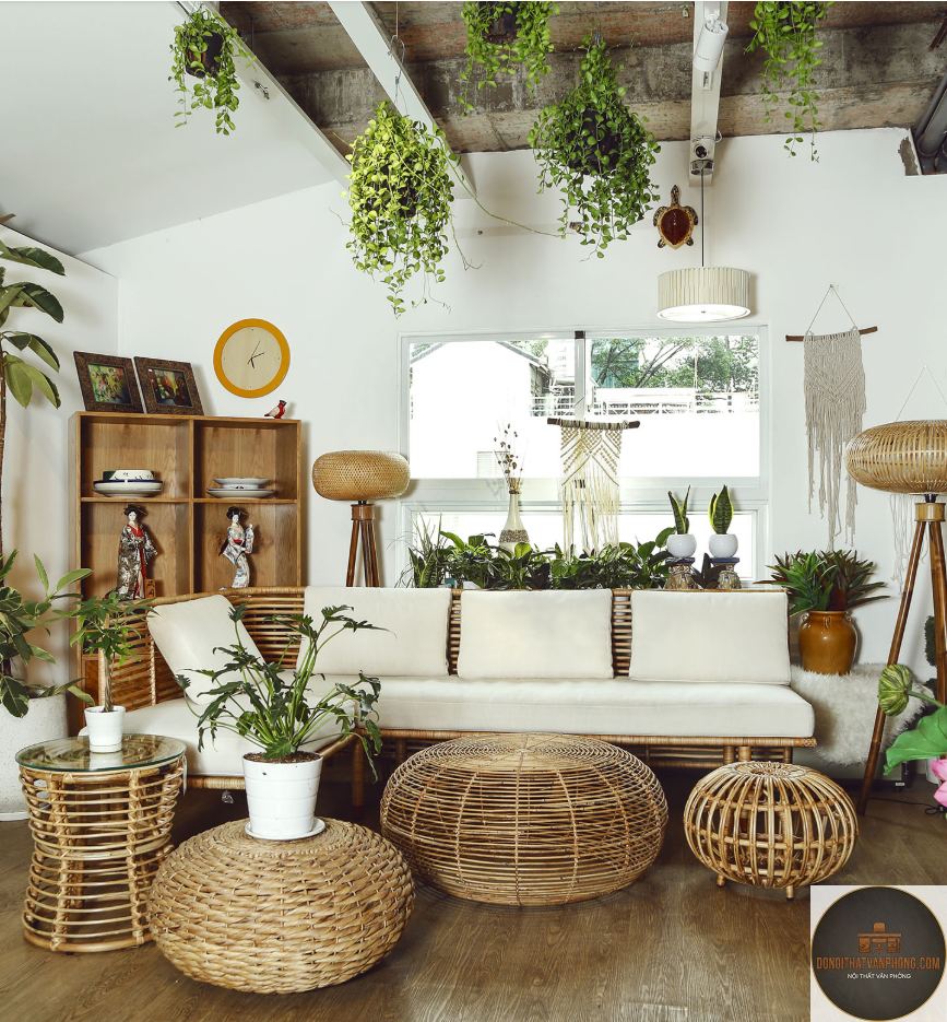 xu hướng decor mây tre - Hình 5