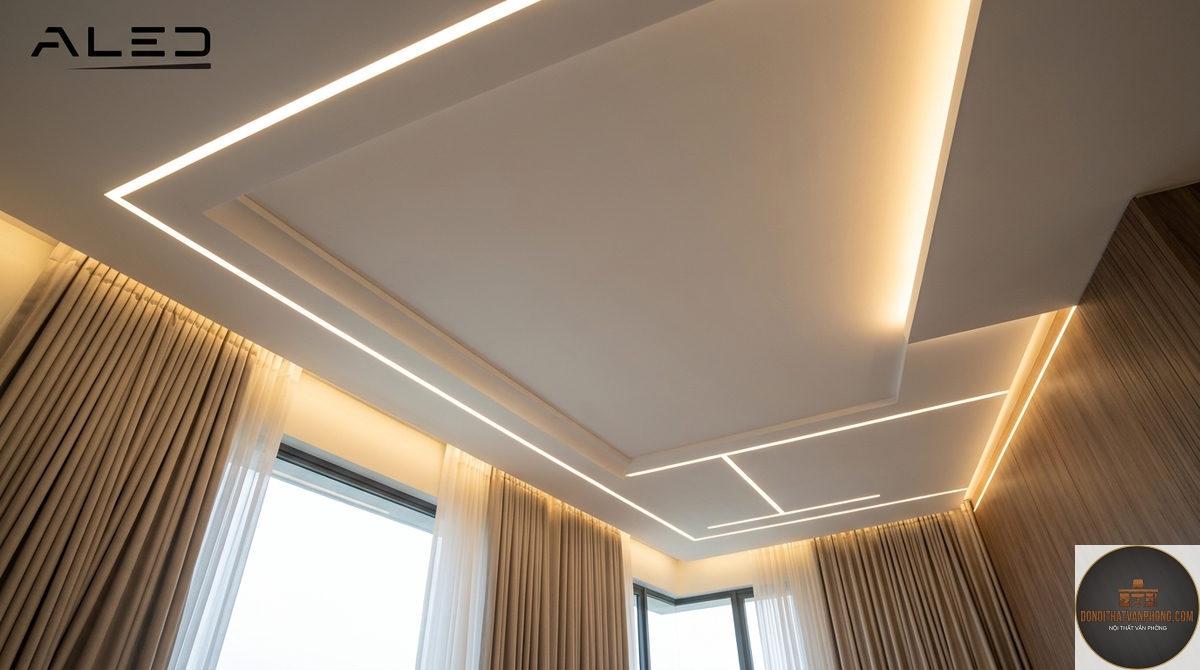 xu hướng đèn hắt trần