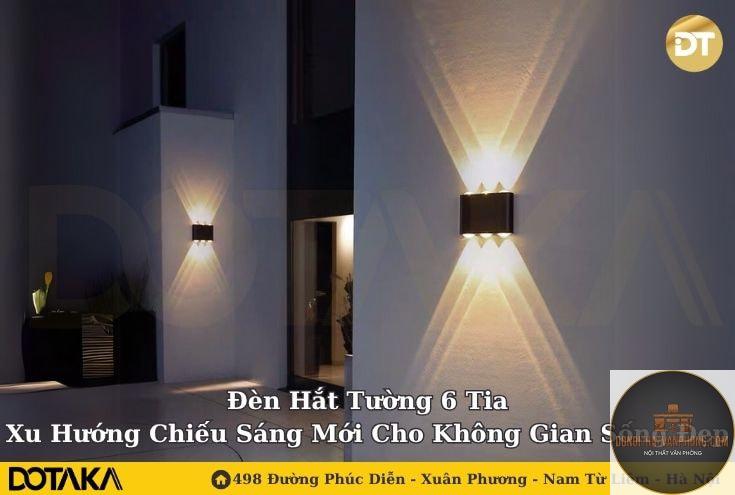 xu hướng đèn hắt tường