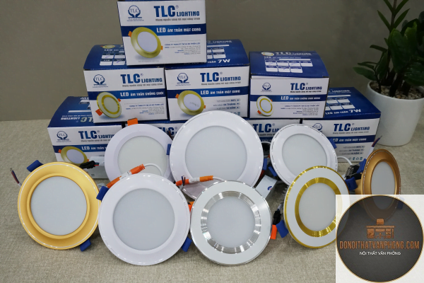 xu hướng đèn led âm trần