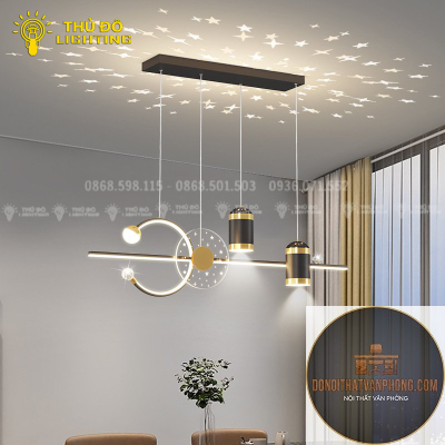 xu hướng đèn thả hiện đại
