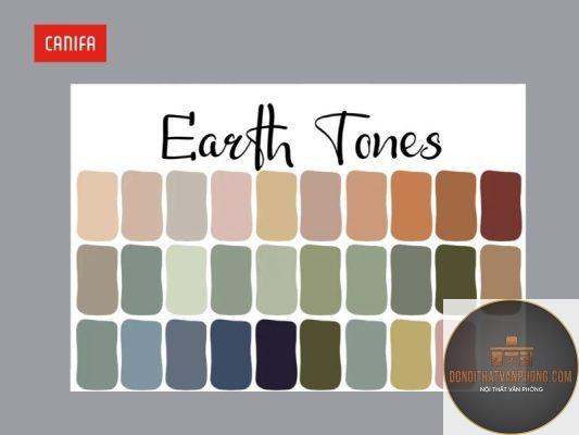 xu hướng earth tone