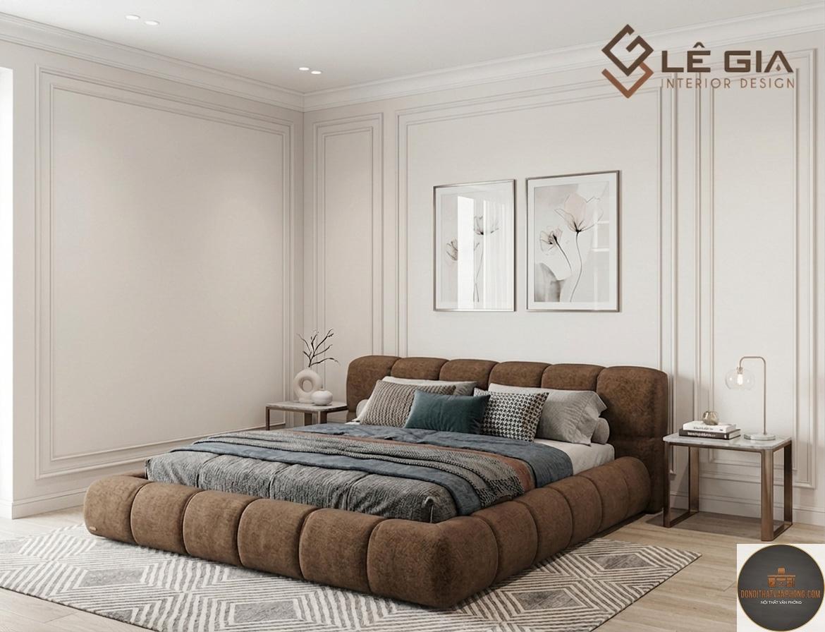 xu hướng giường ngủ bọc nệm - Hình 3