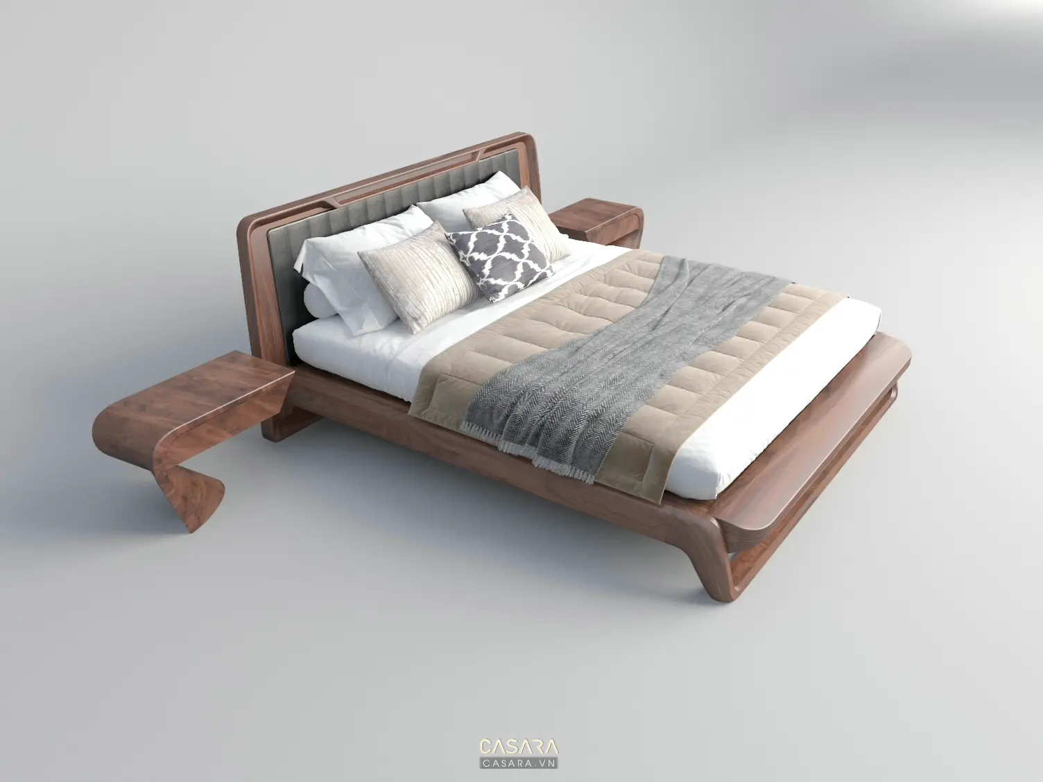 xu hướng giường ngủ gỗ - Hình 3