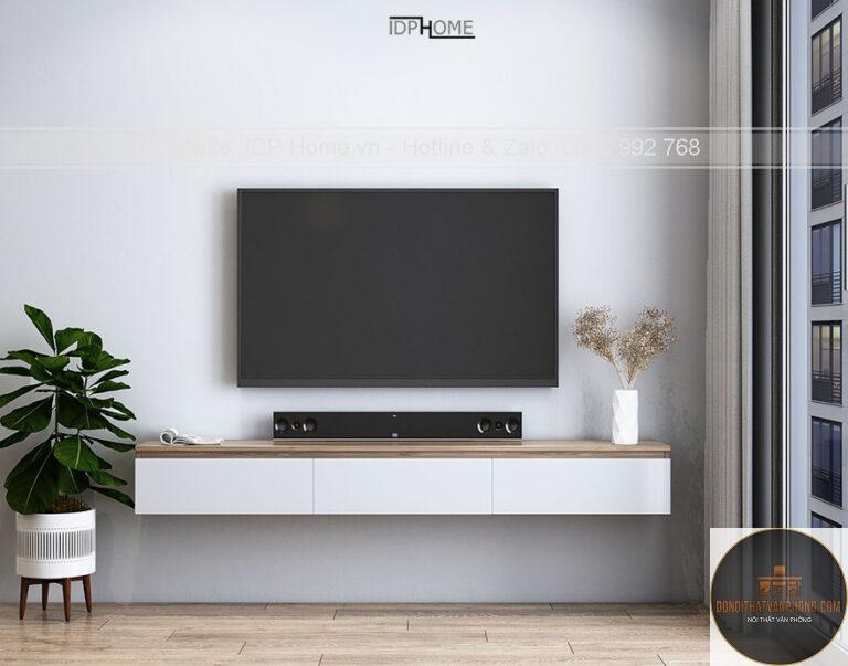 xu hướng kệ tivi treo tường - Hình 5