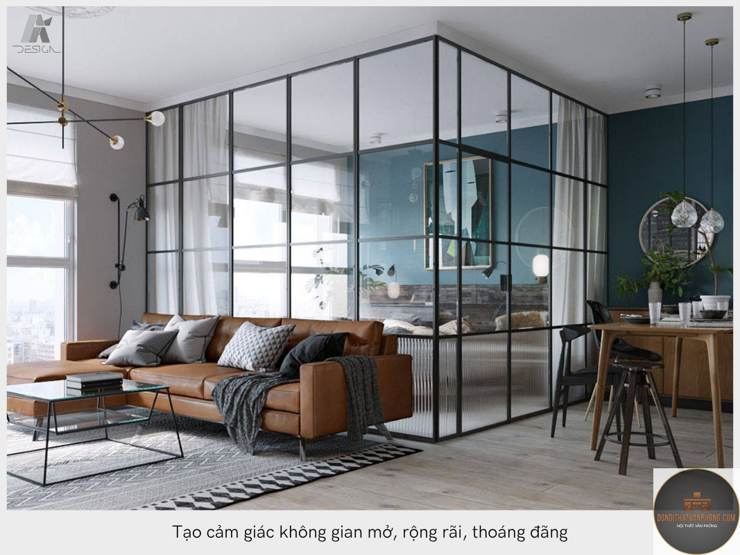 xu hướng kính nội thất - Hình 1