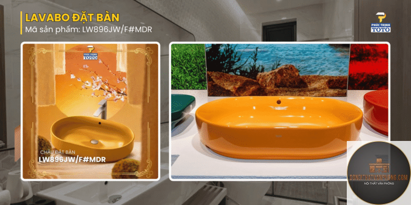 xu hướng lavabo đặt bàn - Hình 5