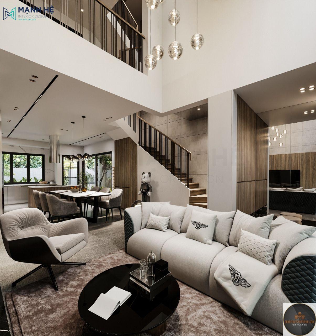 xu hướng màu nội thất biệt thự - Hình 5