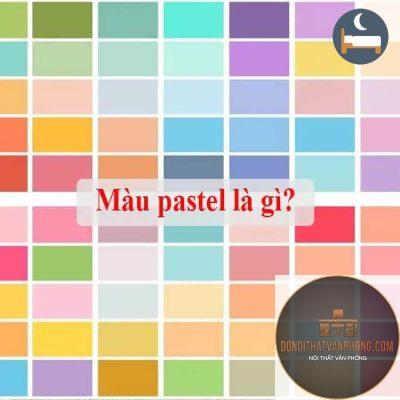 xu hướng màu pastel
