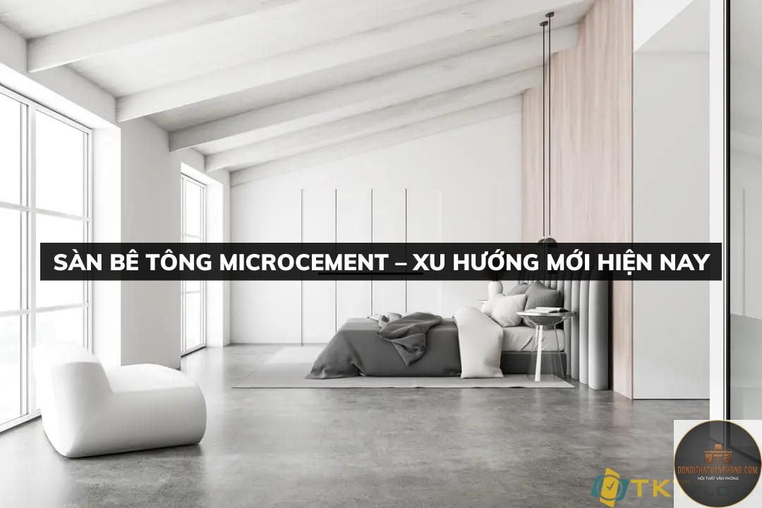 xu hướng microcement