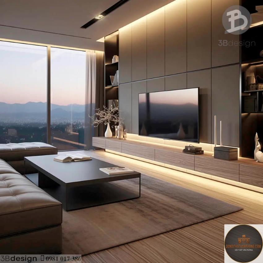 xu hướng nội thất căn hộ 100m2 - Hình 4