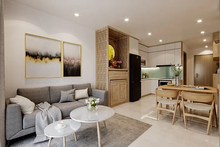 xu hướng nội thất căn hộ 50m2
