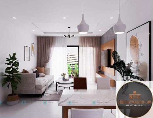 xu hướng nội thất căn hộ 70m2