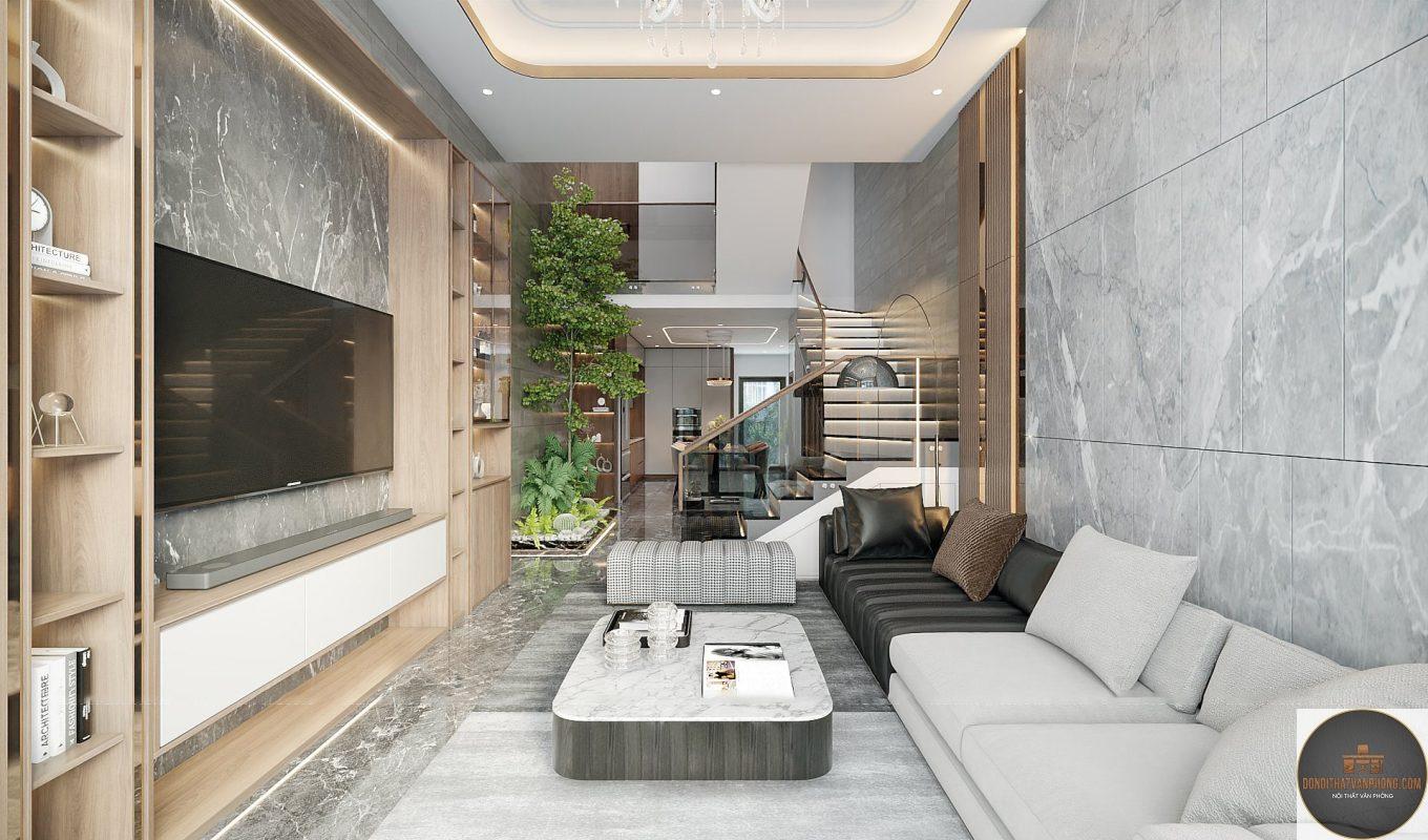 xu hướng nội thất nhà phố