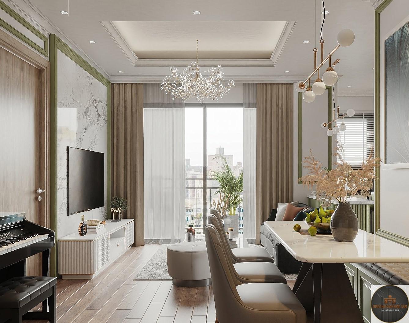 xu hướng rèm phòng khách - Hình 3