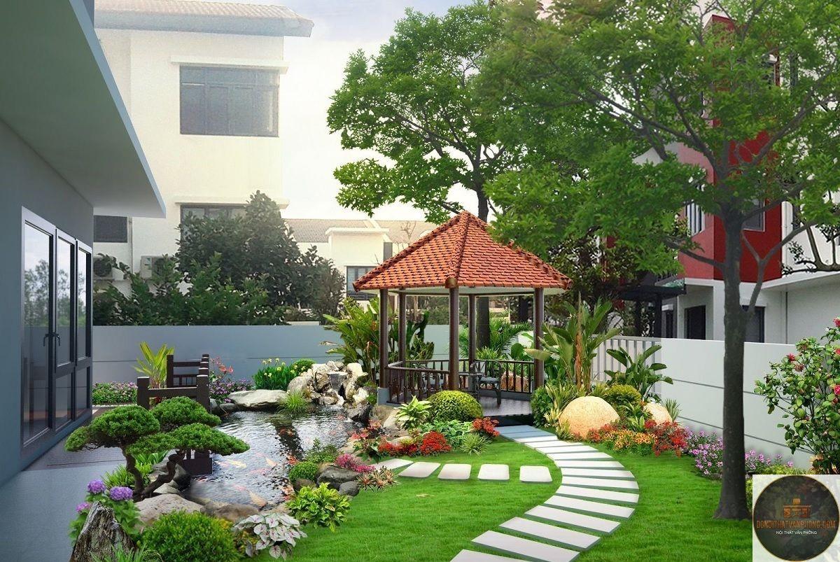 xu hướng sân vườn mini - Hình 2