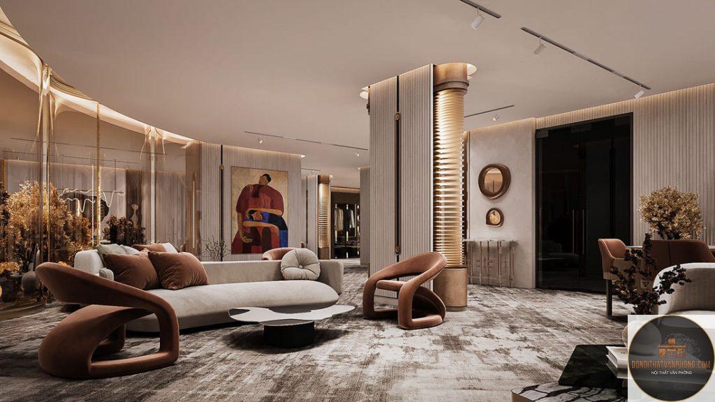 xu hướng showroom cao cấp