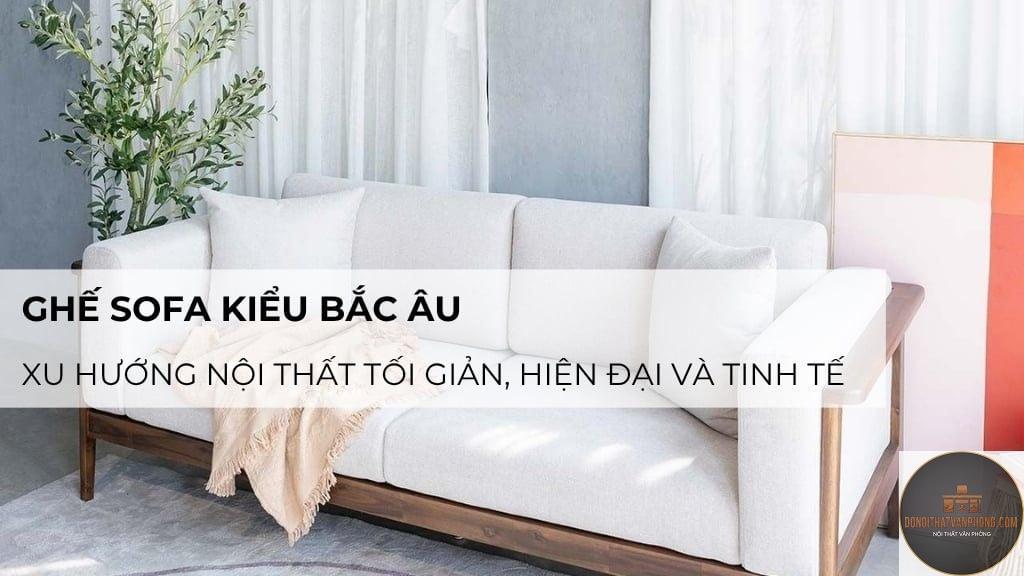 xu hướng sofa tối giản - Hình 4