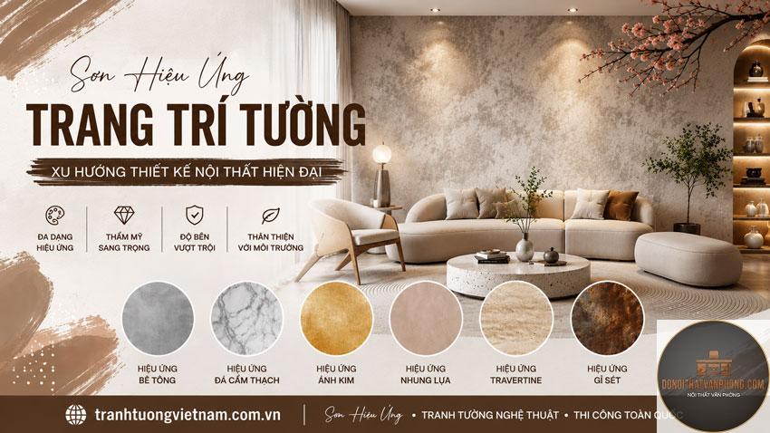 xu hướng sơn hiệu ứng - Hình 5