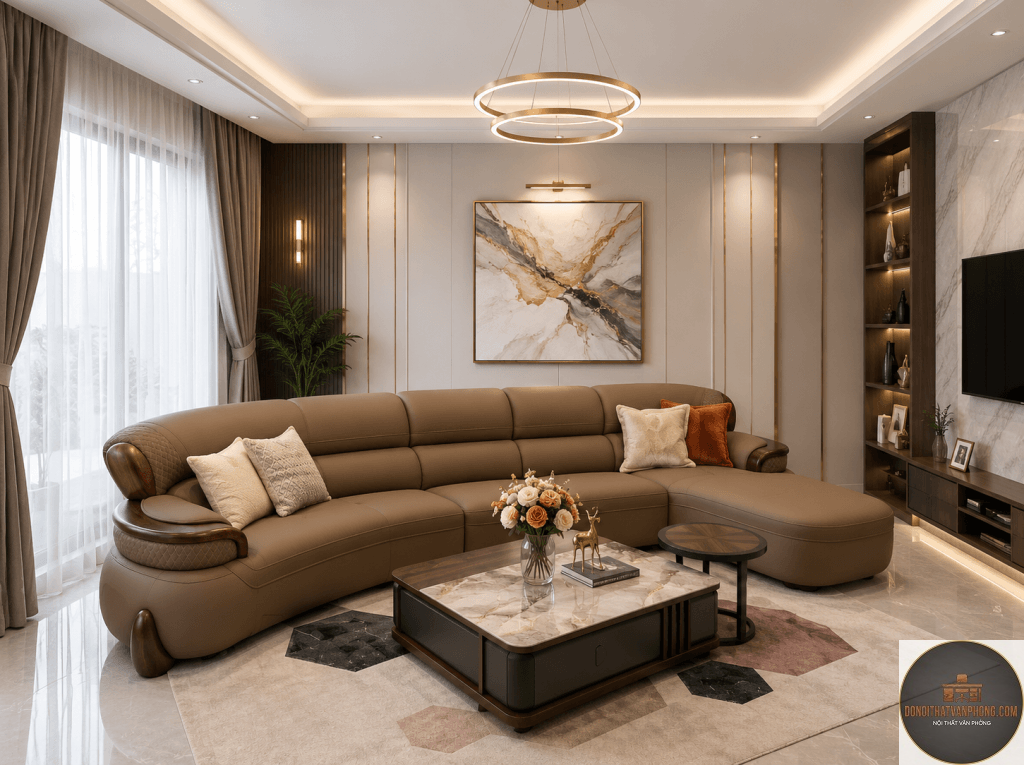 xu hướng thảm phòng khách - Hình 5