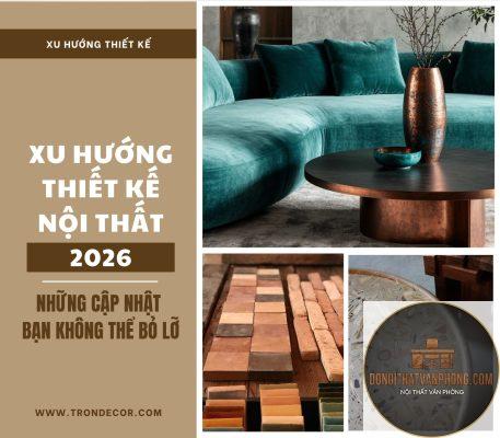 xu hướng thiết kế nội thất 2026