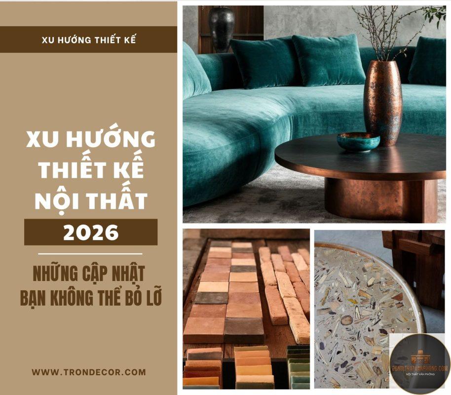xu hướng thiết kế nội thất 2026