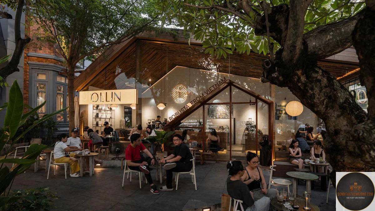 xu hướng thiết kế quán cafe